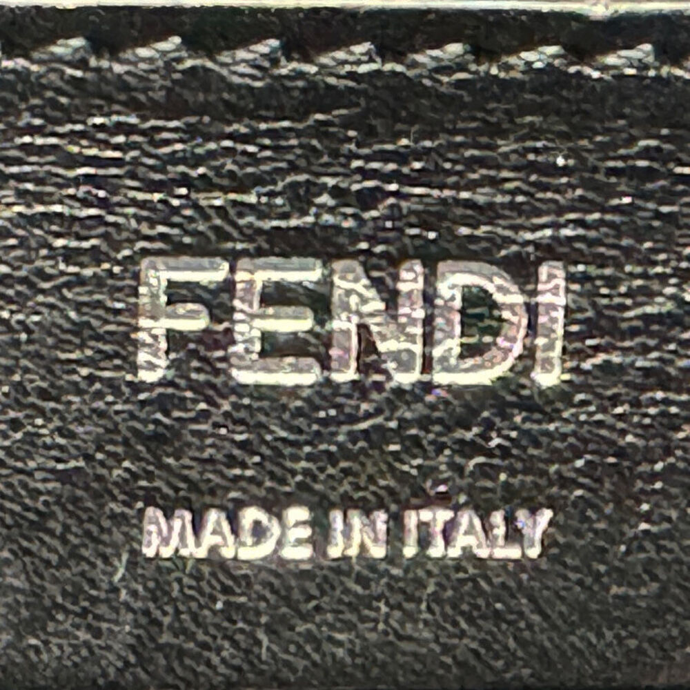 Auth Fendi Box Shoulder Bag Dark #160468F62B - Picture 11 of 12